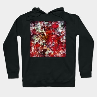 The red crying rocky surface Hoodie